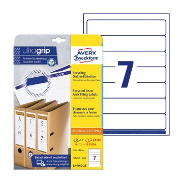 Label 38x192mm 25S Avery