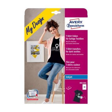 Textile Tran. Colored Label MD1004SA Avery