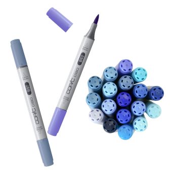 Copic Ciao Marker, Blues