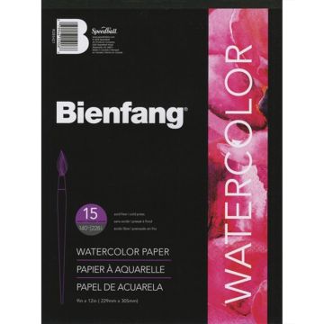 Bienfang 538 pH Neutral Watercolor Pad  9" x 12"