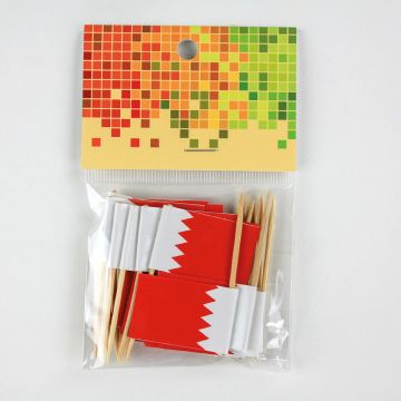 Bahrain Flag Small - Pkt of 20