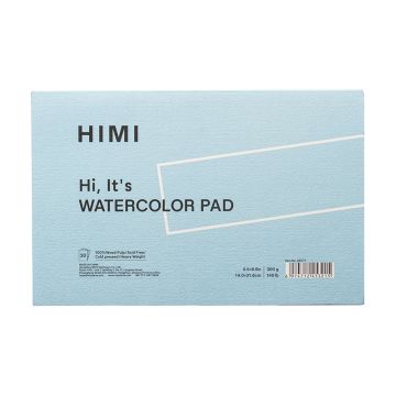 Miya Himi Watercolor Pad Blue - 5.8 x 8.3 inches - ZSC77
