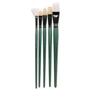 Mont Marte Gallery Series Brush Set Oils 5pc - 25