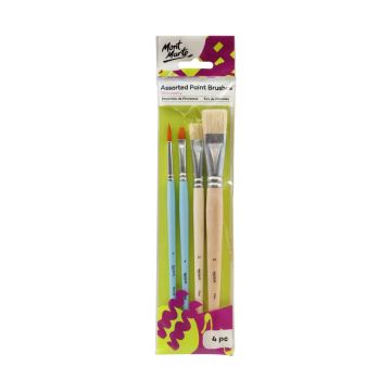 Assorted Paint Brushes Discovery 4pc -43