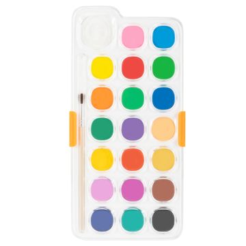 Watercolor Painting Set of 21 col. Deli - C10-21