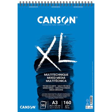 Canson XL Mix Media A3  -  160gsm - 31078A033