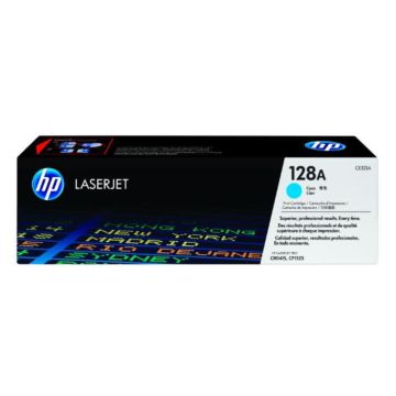 HP 128A Color LaserJet toner Cyan