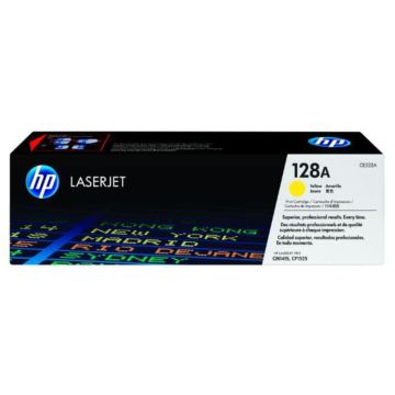 HP 128A Color LaserJet toner Yellow