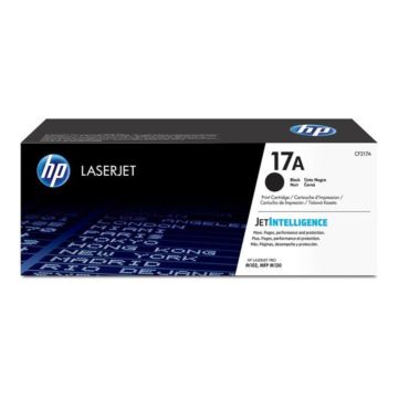 HP 17A Black LaserJet Toner Cartridge, CF217A
