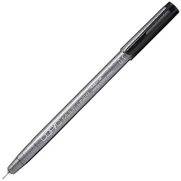Copic Markers Multiliner 0.1 Black