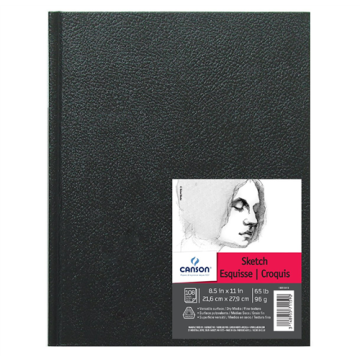 Canson Artist Series Hardbound Sketch Books, 8.5" x 11"