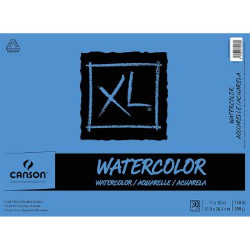 Canson XL Series Watercolor Pad, 11" x 15" - 100510942