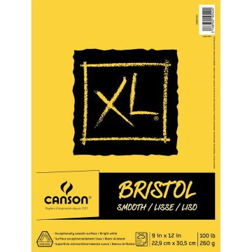 Canson XL Series Bristol Pad 9" x 11" - 400061834