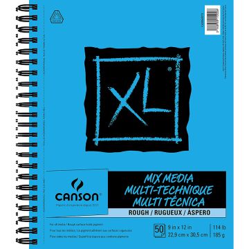 Canson XL Series Rough Mix Media, 9" x 11" - 400068373