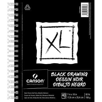Canson XL Series Black Drawing, 7" x 10" - 400100868