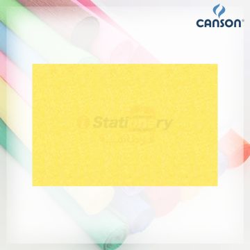 Crepe paper 30gs Canson - C200001409 Lemon