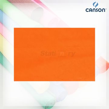 Crepe paper 30gs Canson - C200001411 Zinnia Orange