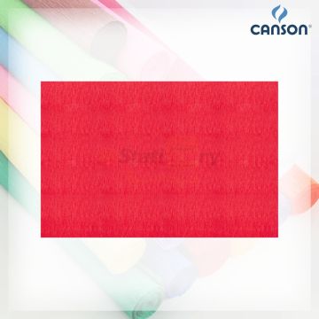 Crepe paper 30gs Canson - C200001413 Bright Red