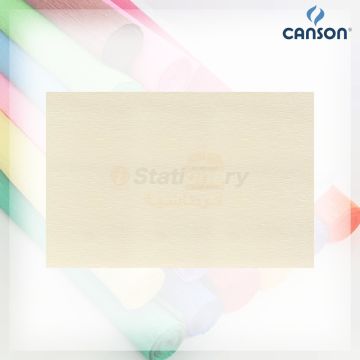 Crepe paper 30gs Canson - C2000010480 Creem