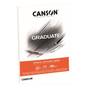 Canson Graduate Croquis Sketch Notebook A3 96g