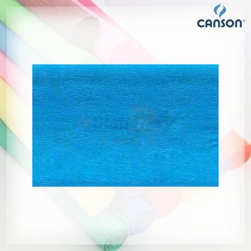 Crepe paper 30gs Canson - C400110407 South Seas Blue