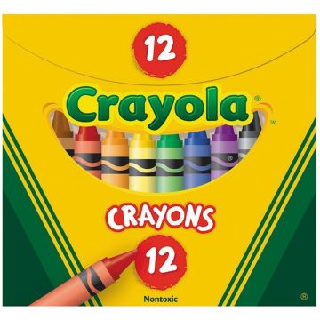 Crayola Tuck Box 12 Crayons 52-0012