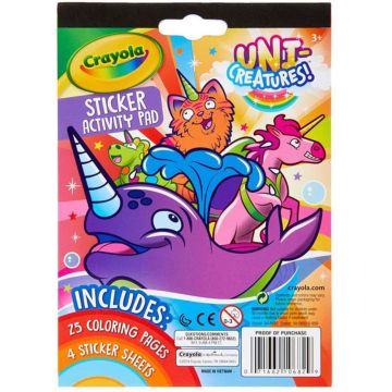 Crayola - Uni-Creatures Sticker Activity Pad