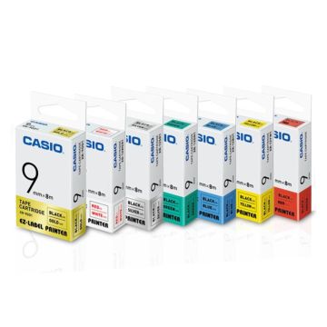 Casio Label Tape Cartridge 9mm 