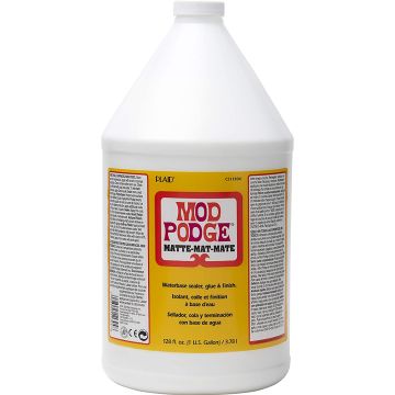 Plaid Mod Podge  Waterbase Sealer, Glue and Finish, 128 oz - Matte