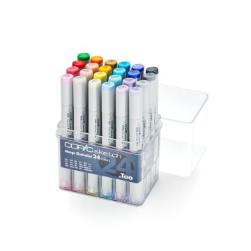 Copic sketch marker set - 24pc basic set 4024