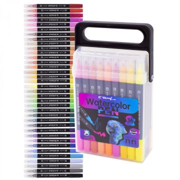Watercolor pen Twin tip professional color Yalong - YL221813-36