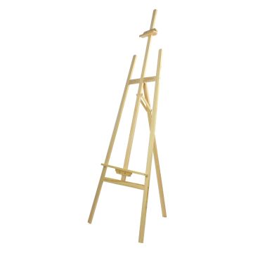 Wooden Easel 175cm Yellow Pine W-180S180