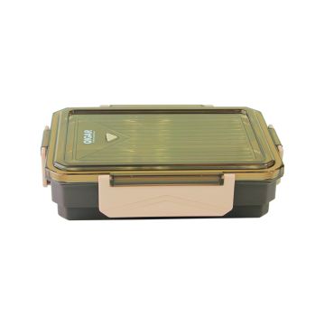 Lunch Box For School - Qigar - Brown