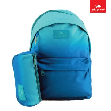 Backpack Glossy Bird Blue 2090