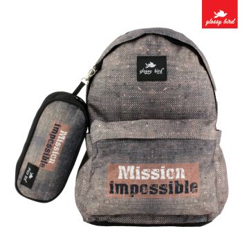 Backpack Glossy Bird Blue 2093