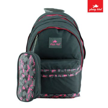 Backpack Glossy Bird Blue 2094