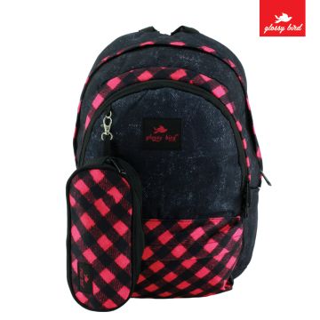 Backpack Glossy Bird Blue 2103