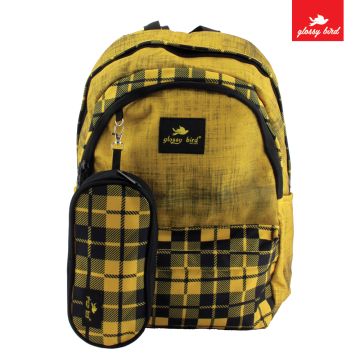 Backpack Glossy Bird Blue 2103