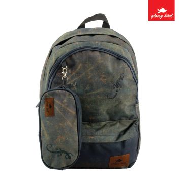 Backpack Glossy Bird Blue 2104