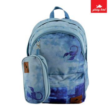 Backpack Glossy Bird Blue 2104