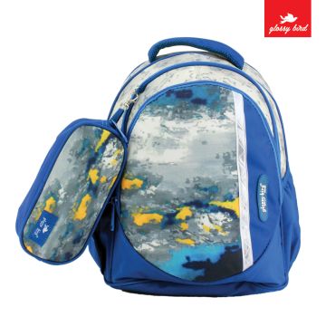Backpack Glossy Bird Blue 2109