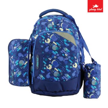 Backpack Glossy Bird Blue 2113