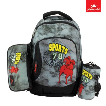 Backpack Glossy Bird Blue 2113