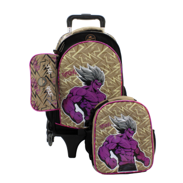 School Bag Glossy Bird 18 inch Set - GB5250TB