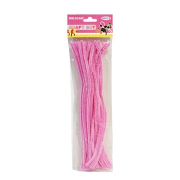 Pipe Cleaner without glitter PC200 - Pink