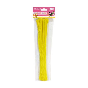 Pipe Cleaner without glitter PC200 - Yellow