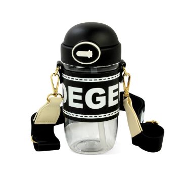 Water Bottle DEGE - Black - 650 ML