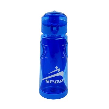 Water Bottle 2023 design D. Blue 550 ML 1411-2