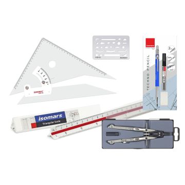 Student Drafting Set DSS Model F Isomars
