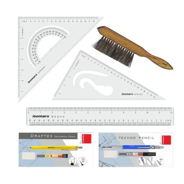 Student Drafting Set DSS Model E Isomars